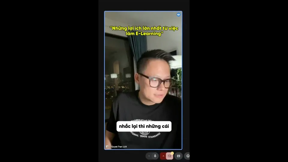 Ảnh video cảm nhận của Quyết Trần Academy