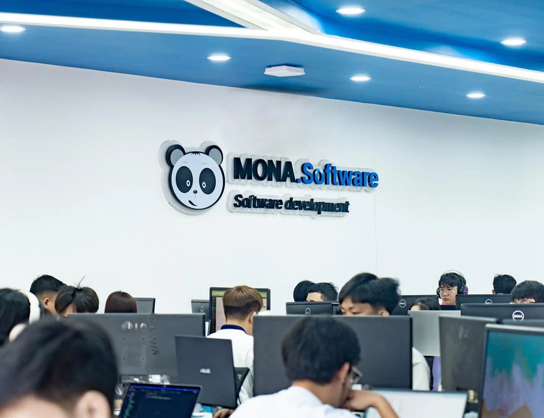 Sảnh văn phòng MONA.Software