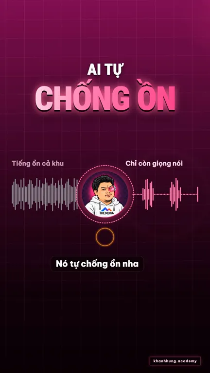 Khúc minh hoạ MA Studio dựng cho câu nói: sóng ồn đi vào máy lọc, chỉ còn giọng nói