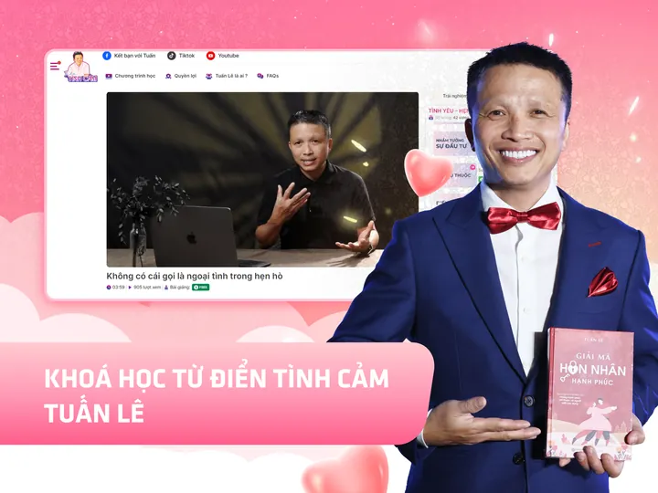 Khóa học Từ điển tình cảm, Master Coach Tuấn Lê