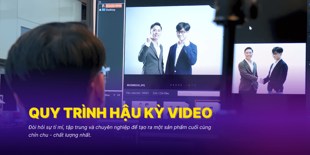 Các bước thực hiện hậu kỳ video chuyên nghiệp