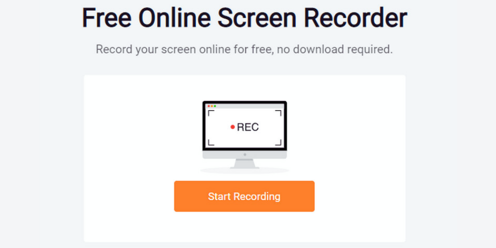 Phần mềm quay video miễn phí Free Online Screen Recorder