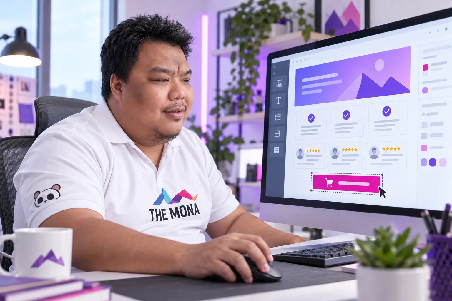 Trang bán khóa học là chỗ khách quyết định trả tiền