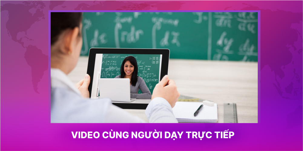 Cách quay video dạy học với người dạy trực tiếp