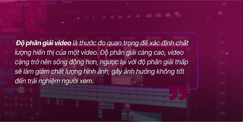 Độ phân giải video là gì