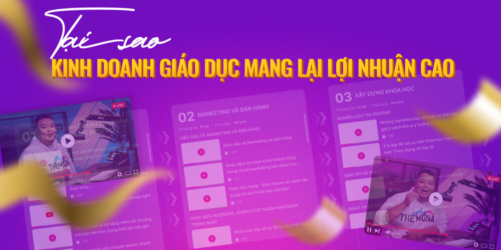 Những lý do nên lựa chọn hình thức kinh doanh giáo dục