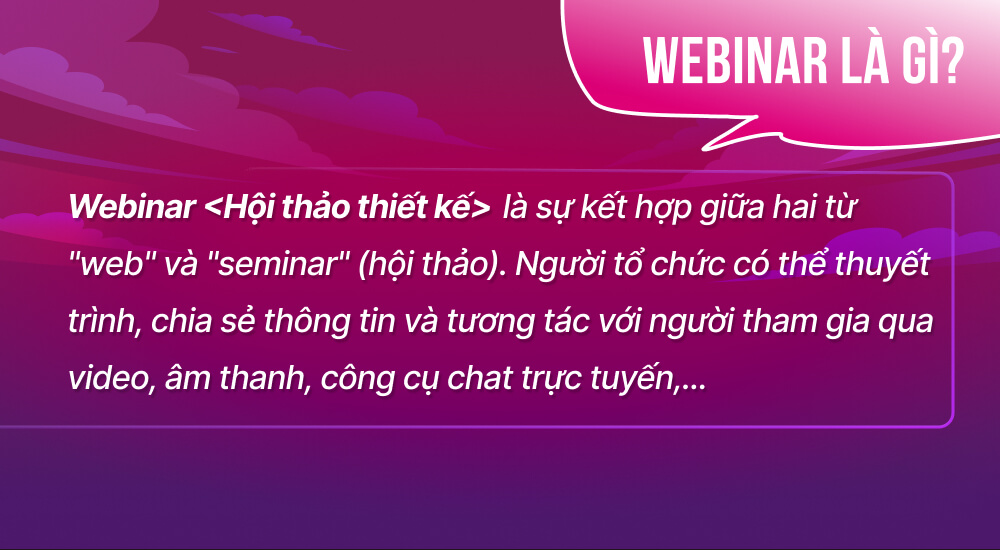 Tìm hiểu webinar là gì