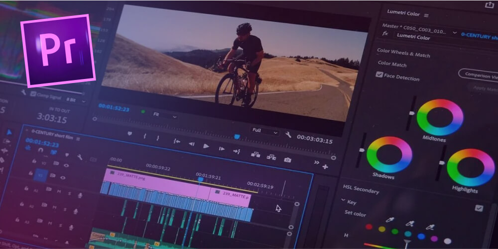 Ứng dụng tăng chất lượng video Adobe Premiere pro