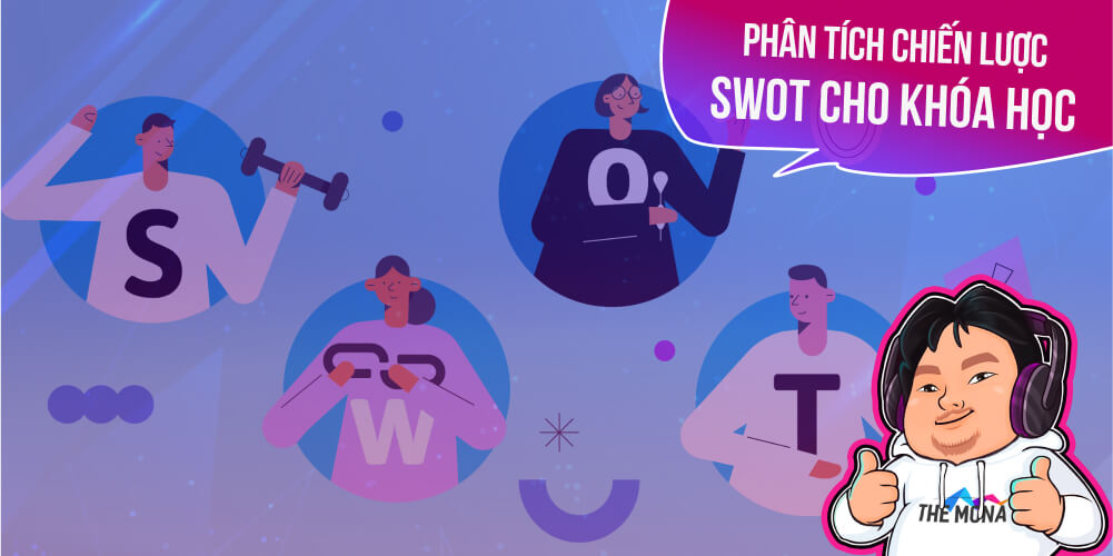 Cách phân tích chiến lược SWOT kinh doanh khóa học