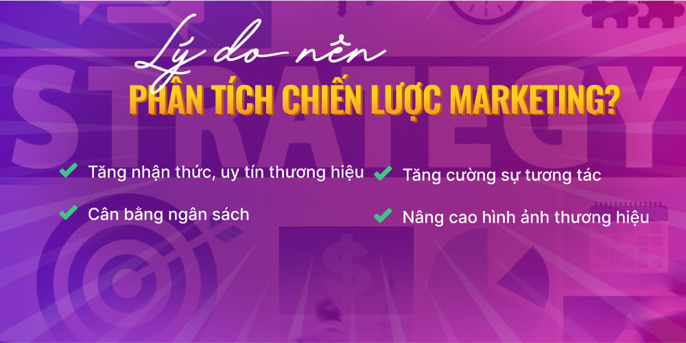 Lý do nên phân tích chiến lược Marketing khi kinh doanh khóa học