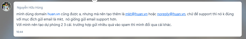 Tạo Email doanh nghiệp