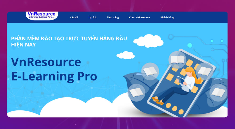 Phần mềm Elearning VnResource E-learning Pro