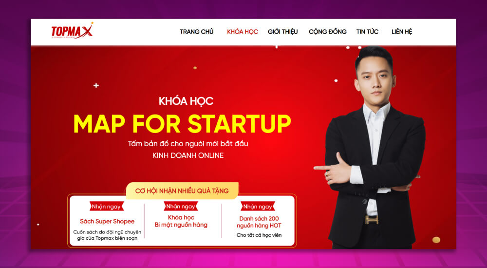 Khóa học Map for Startup tại Topmax