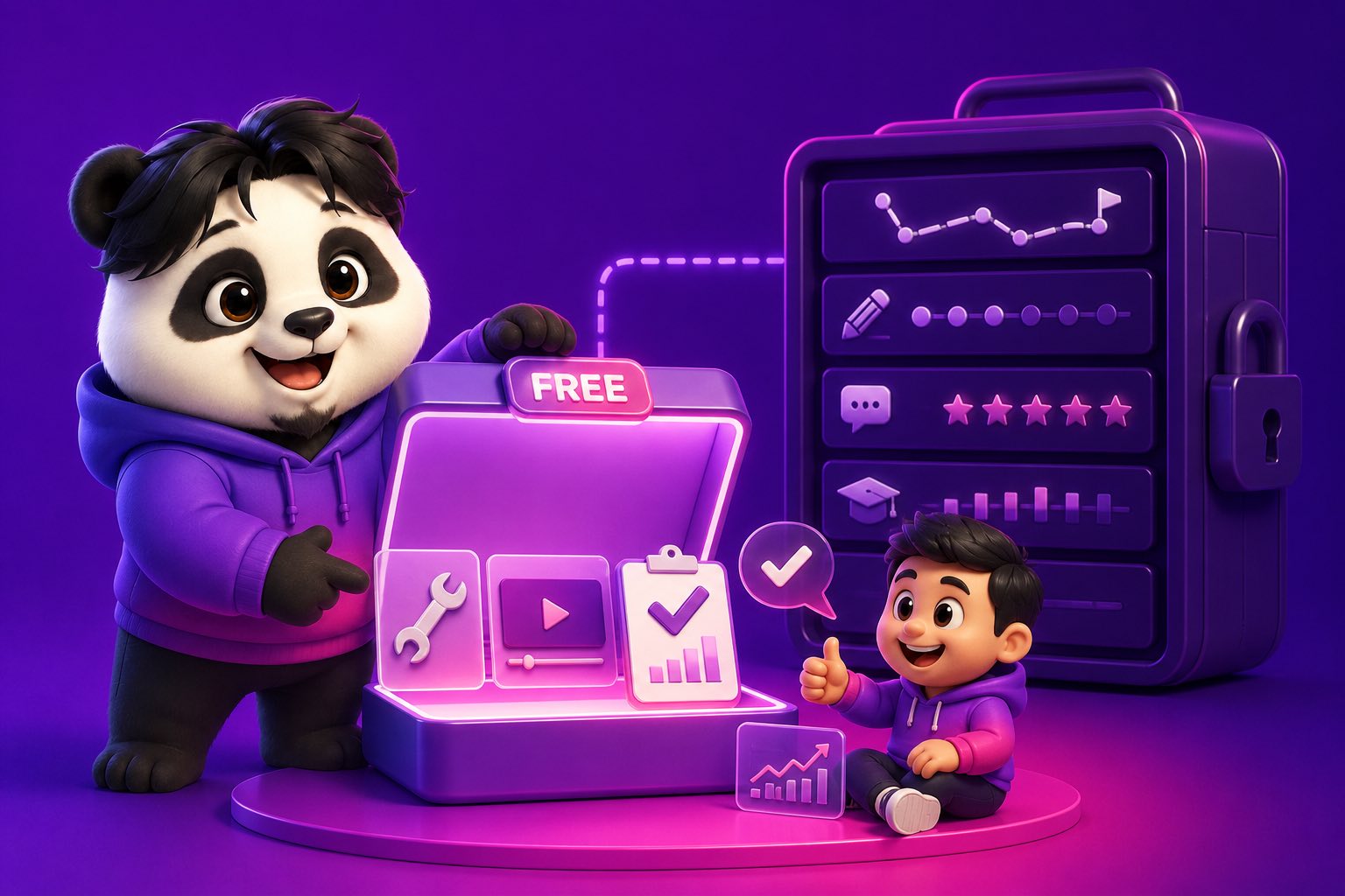 Nội dung nên cho và nên giữ trong khóa học free