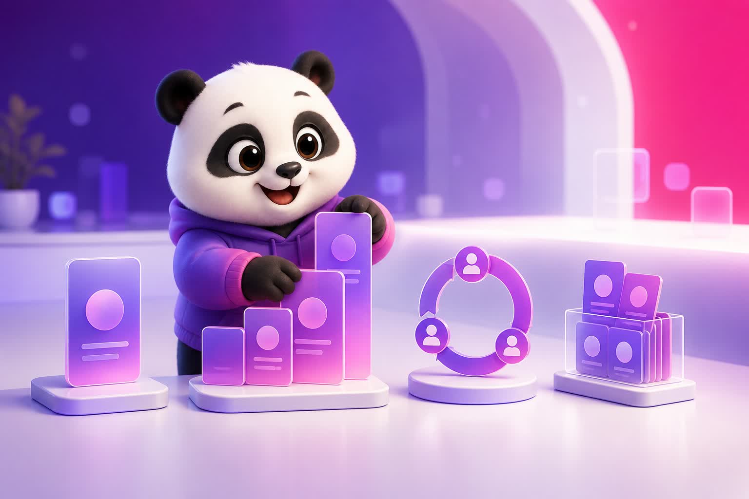 Gấu KHA sắp xếp bốn mô hình gói giá khóa học