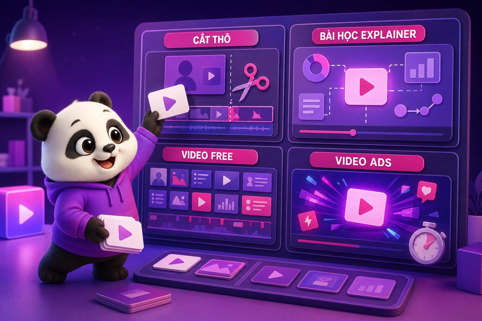 Bốn loại video Elearning trong một khóa học online