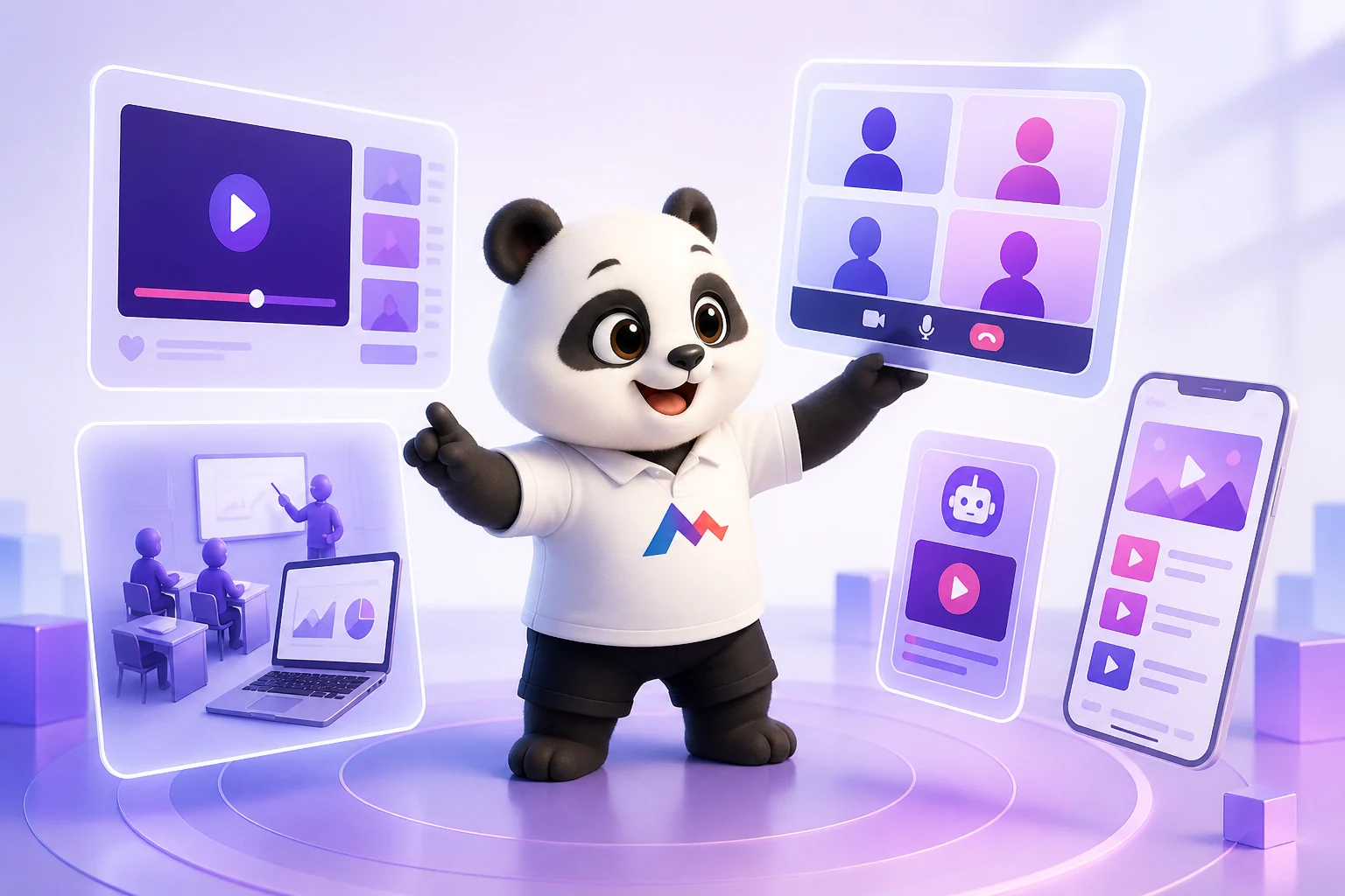 Các hình thức e-learning gồm video live blended microlearning và mobile learning