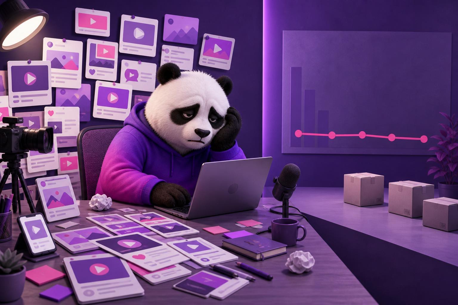 Gấu KHA cày content nhưng doanh số khóa học đứng im