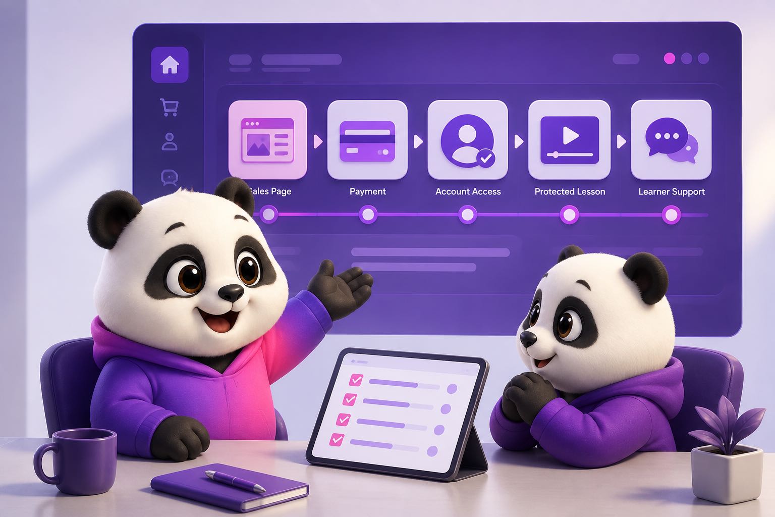 Gấu KHA tư vấn chọn giải pháp website bán khóa học