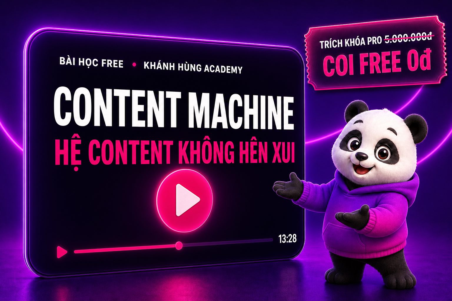 Bài học free Content Machine triển khai content marketing có hệ thống
