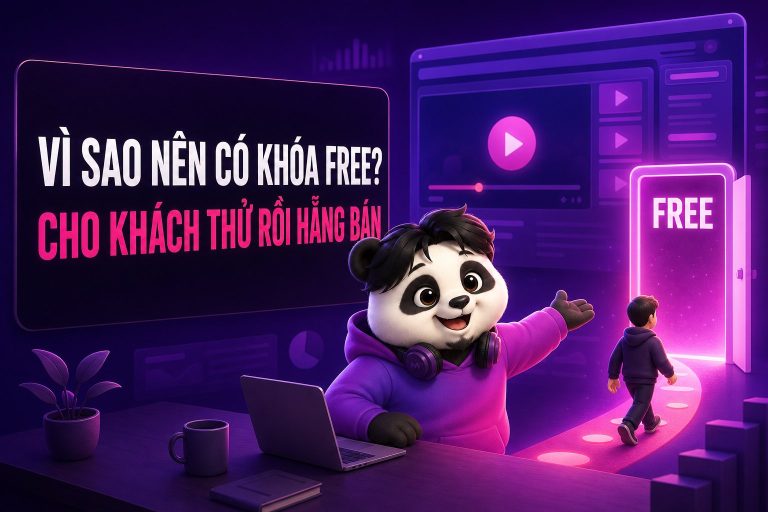Khóa học free: 4 lý do nên mời học viên học trước khi bán