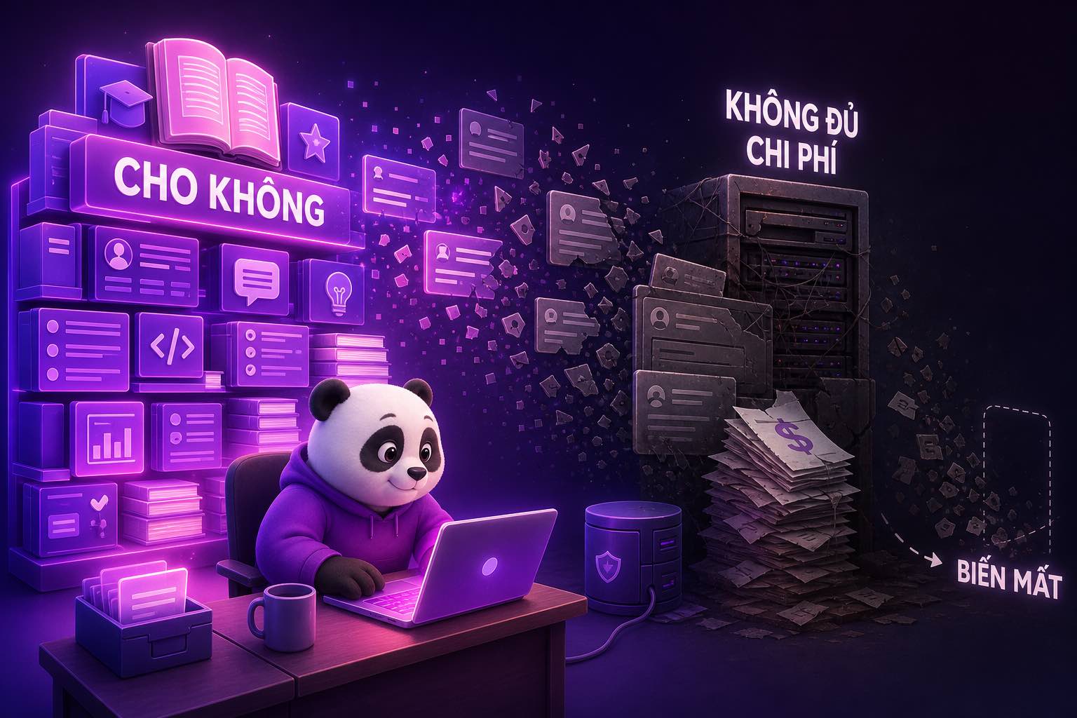 Kho kiến thức forum miễn phí biến mất vì thiếu chi phí