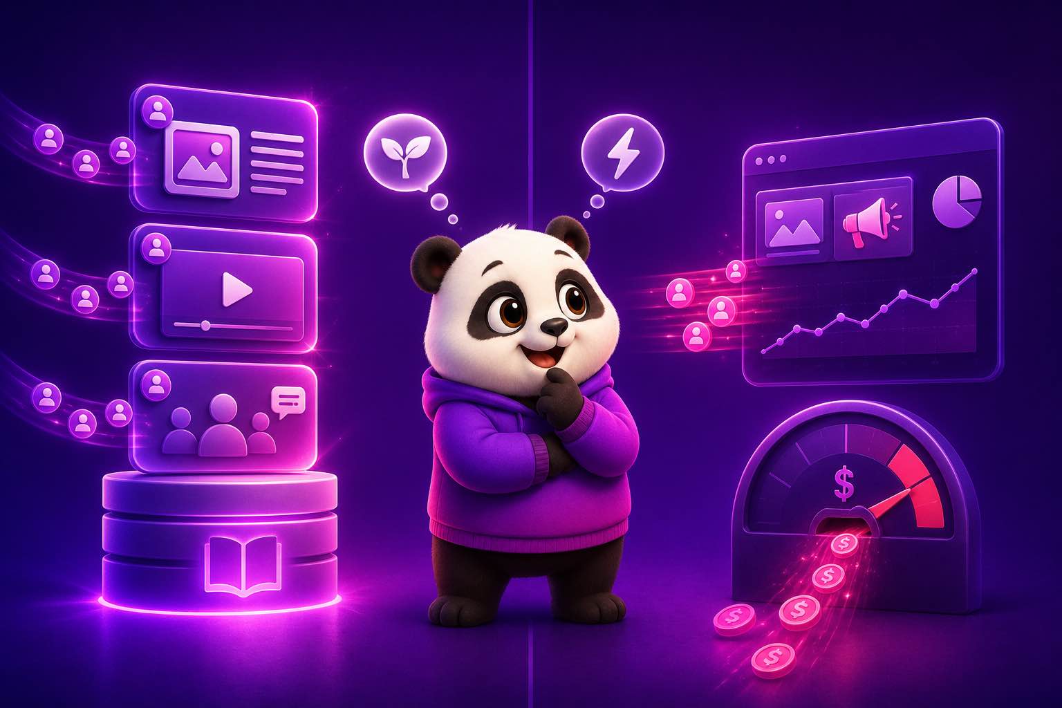 So sánh free traffic với paid traffic cho khóa học