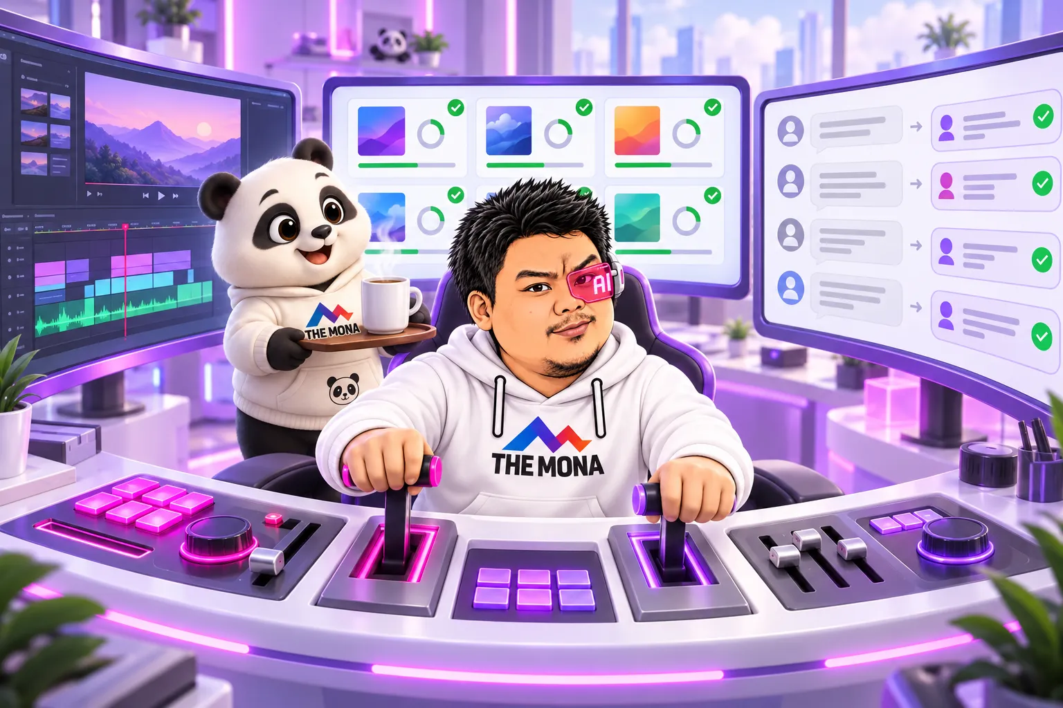 Hùng nhỏ AI lo phần tay chân: dựng video, đăng đa kênh, trực bình luận