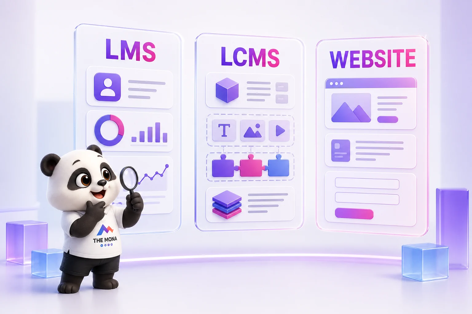 So sánh LMS LCMS và website thường
