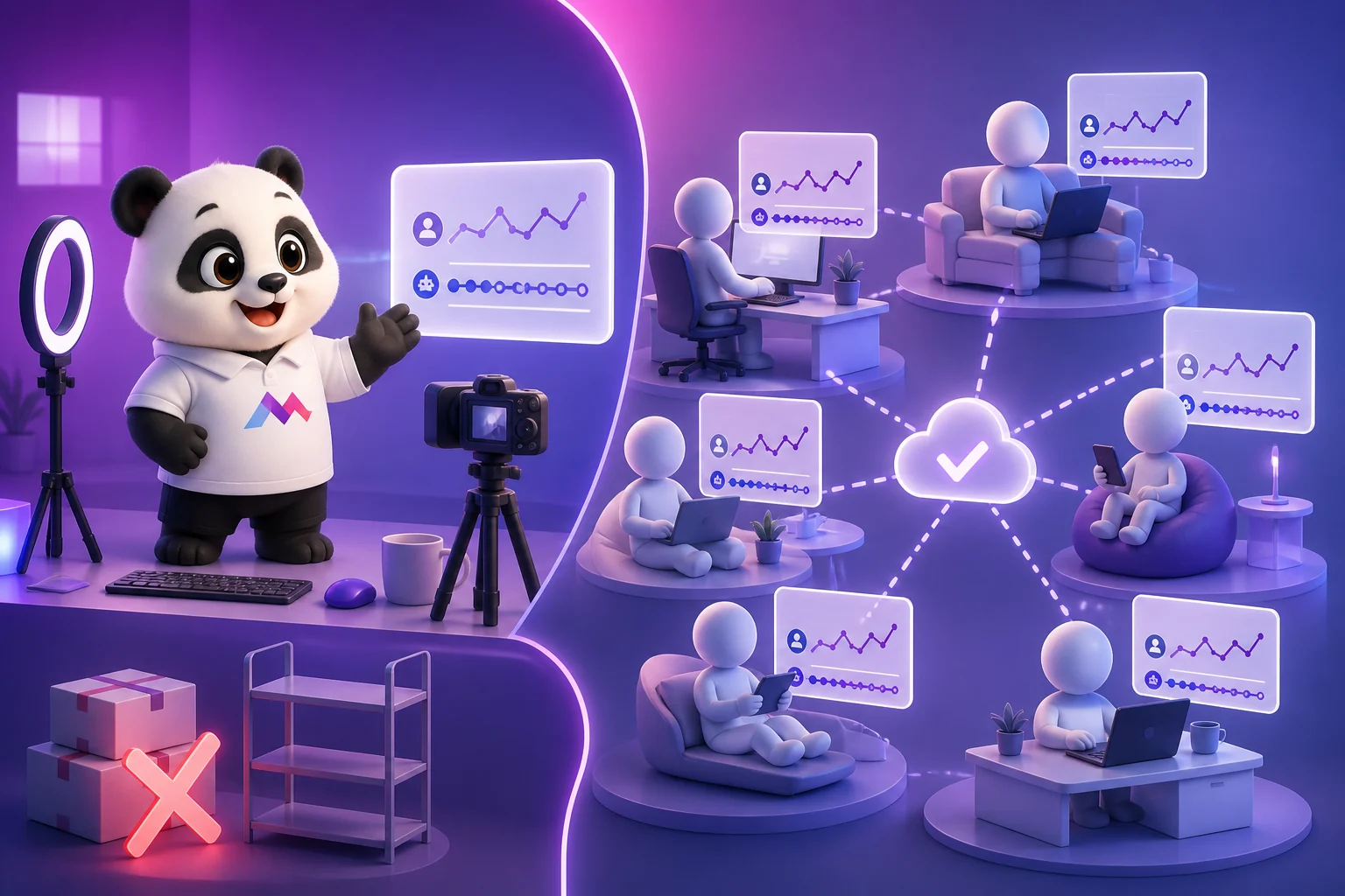 Lợi ích e-learning khi một bài giảng phục vụ nhiều học viên ở nhiều nơi