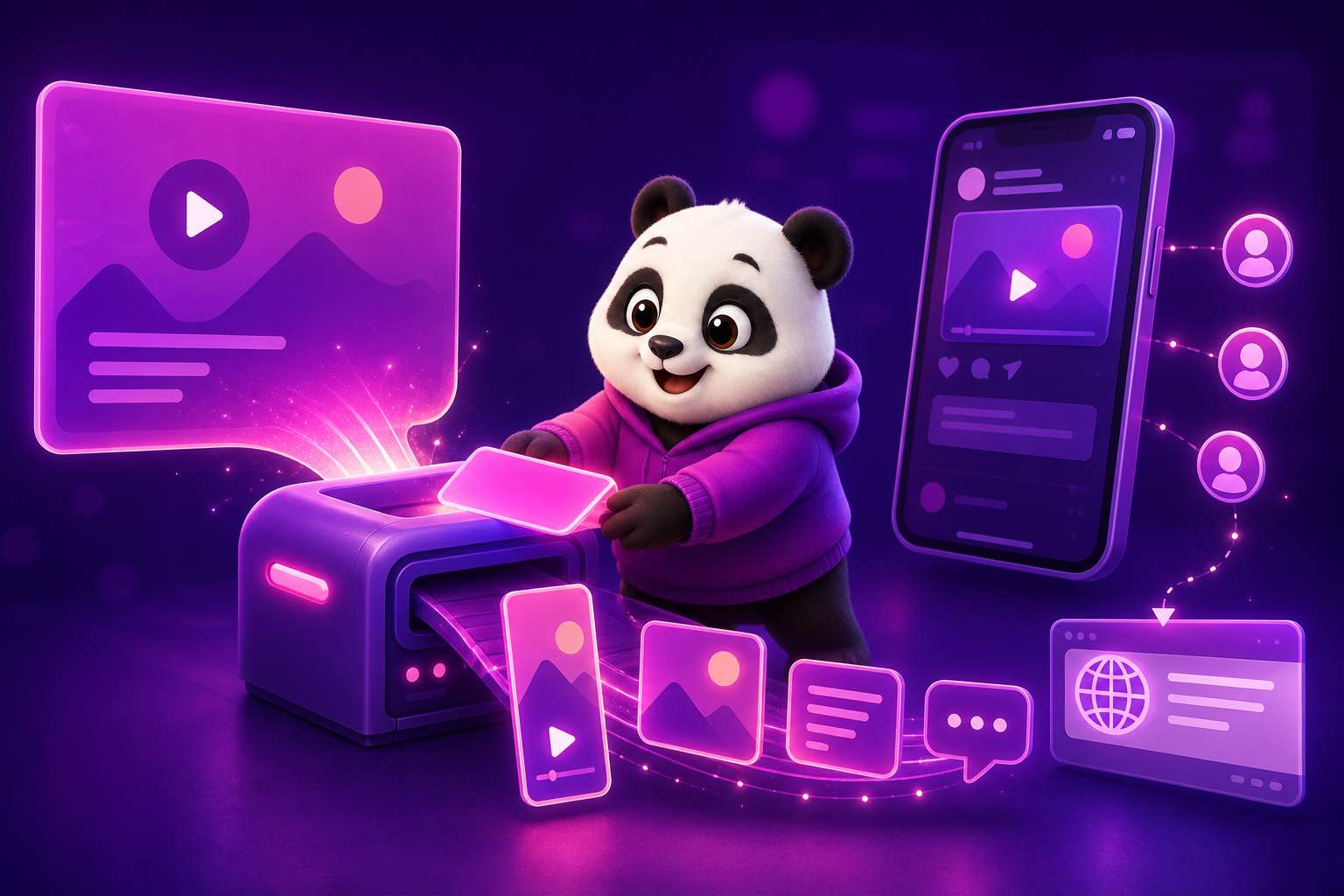 Hệ thống nội dung mạng xã hội kéo traffic tự nhiên