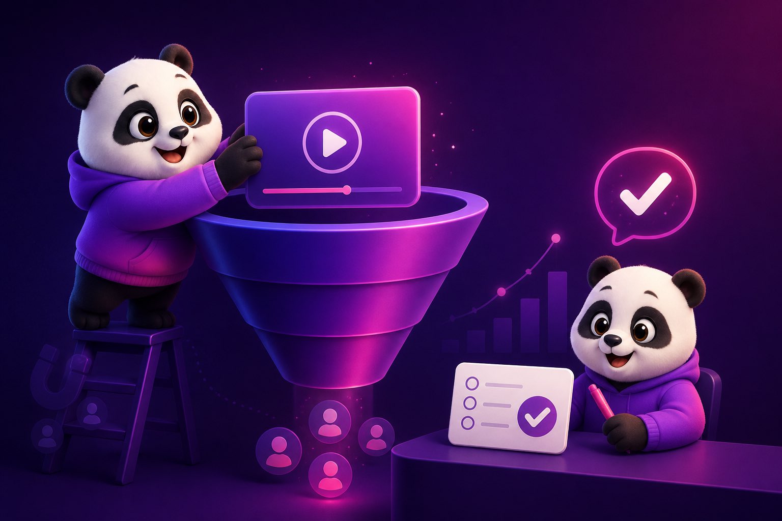 Gấu KHA chuẩn bị bài học FREE cho đầu phễu