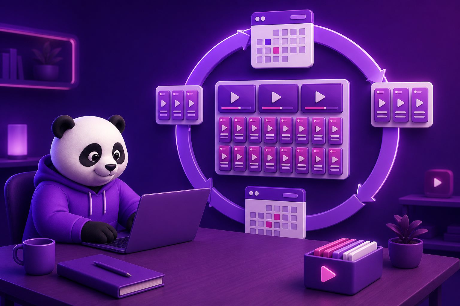 Nhịp Content Machine bền và ổn định qua nhiều tháng