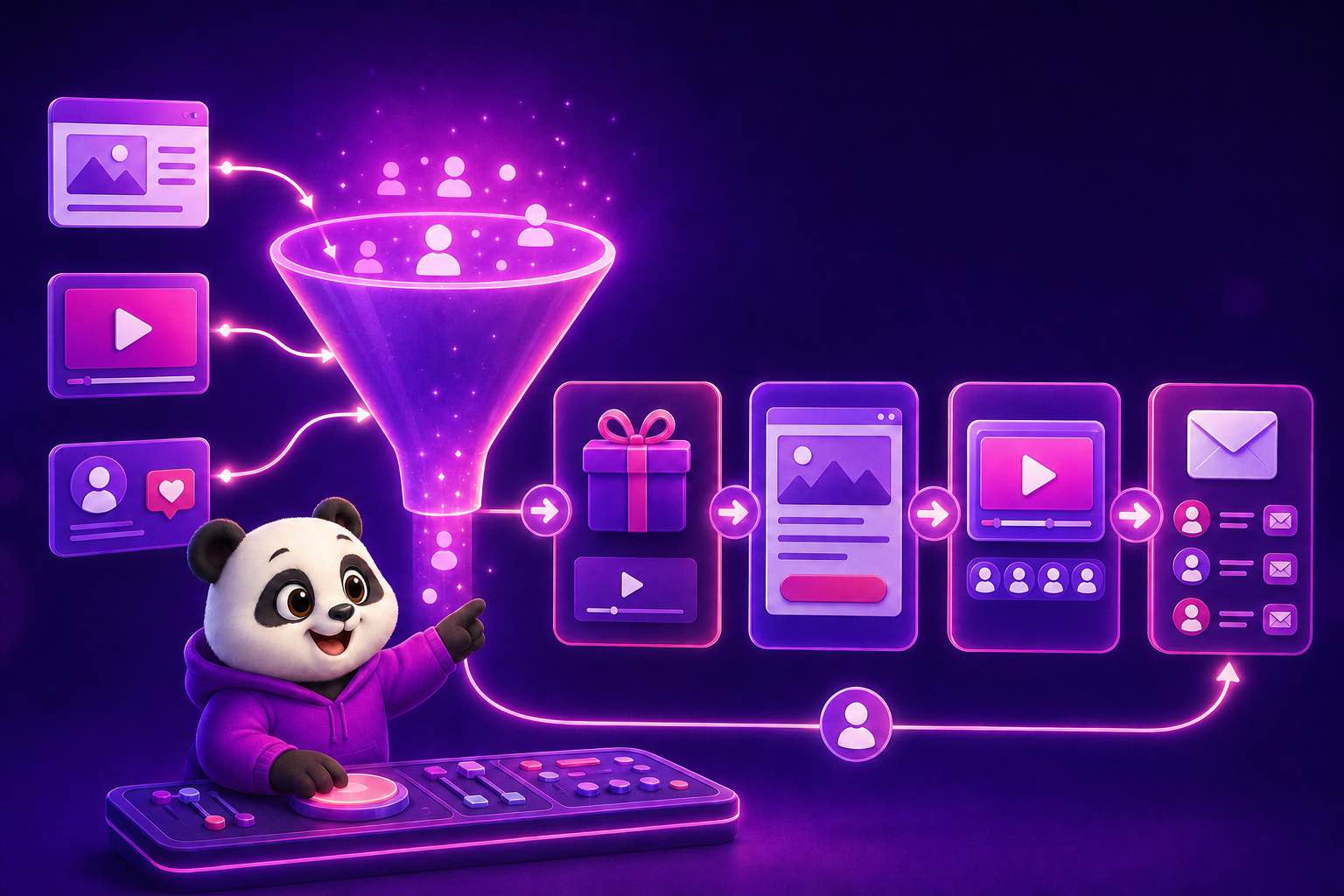 Phễu hứng free traffic cho người bán khóa học
