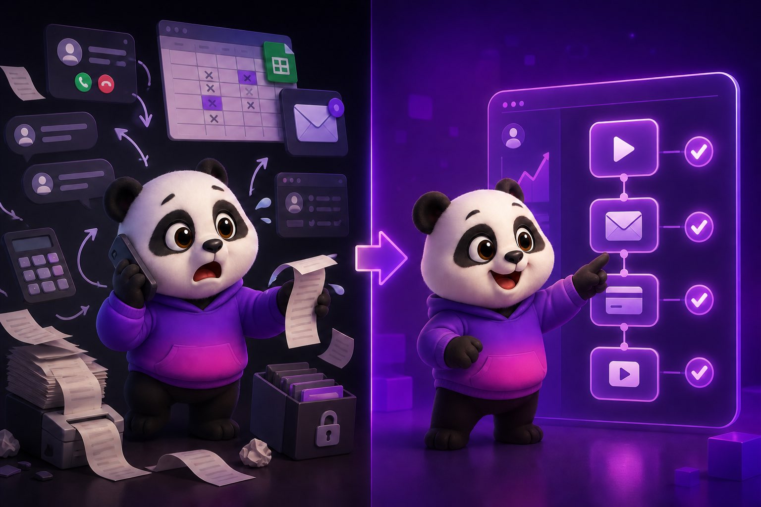 So sánh phễu thường và phễu bán hàng tự động