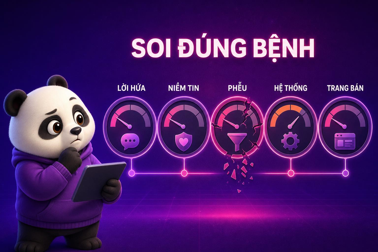 Gấu KHA soi năm lỗi khiến khóa học không ra đơn