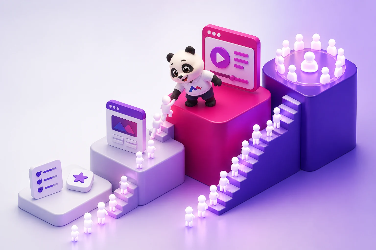 Thang giá trị từ sản phẩm miễn phí tới khóa học và cộng đồng trả phí