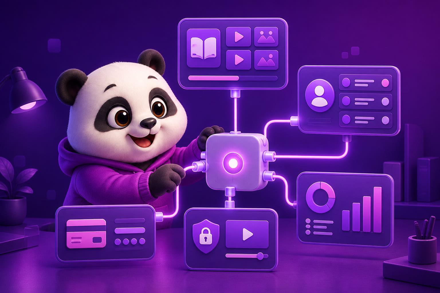 Năm thành phần chính của hệ thống Elearning bán khóa học