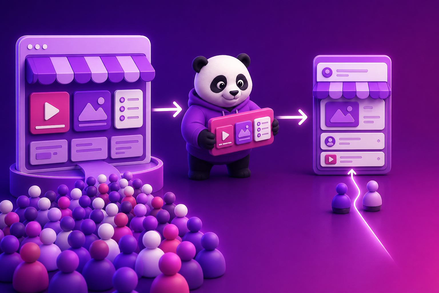 So sánh traffic website với lượt xem fanpage