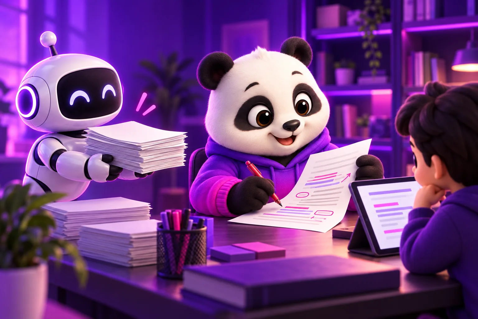 AI đưa thông tin chung chung, chuyên gia sửa bài cho học viên
