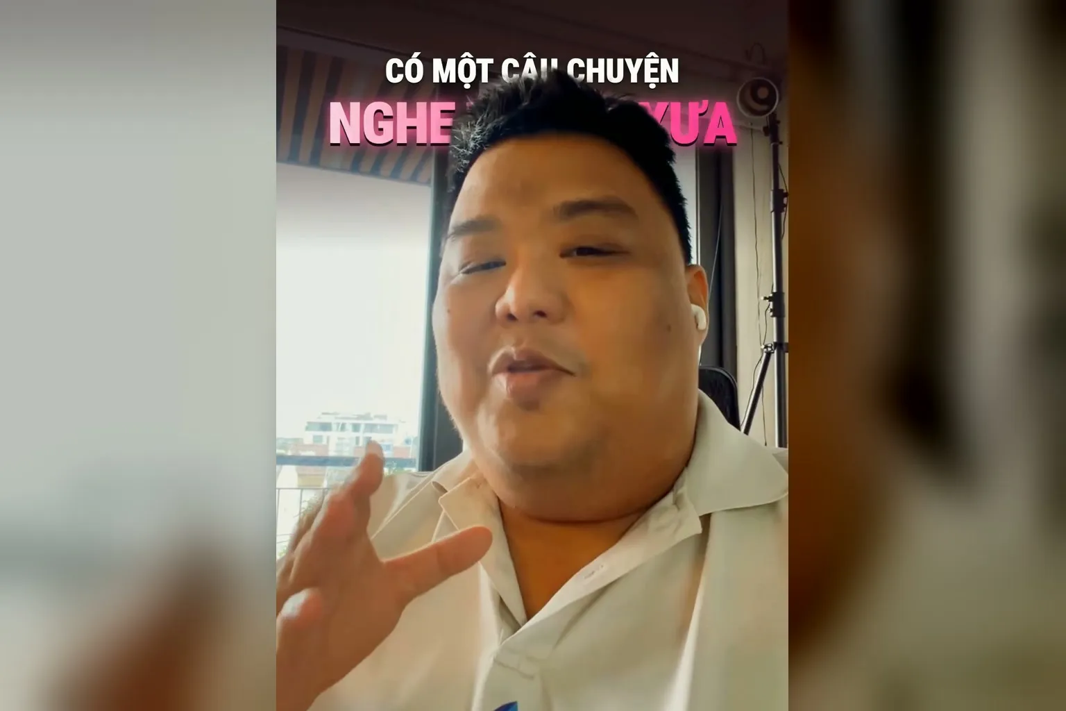 Hùng kể câu chuyện nghe từ hồi xưa về TikTok và Facebook