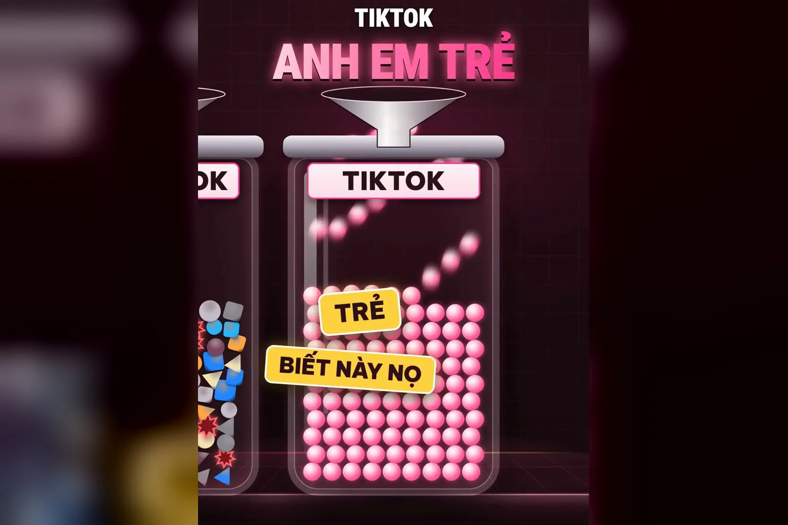 TikTok tập trung anh em trẻ, biết này nọ