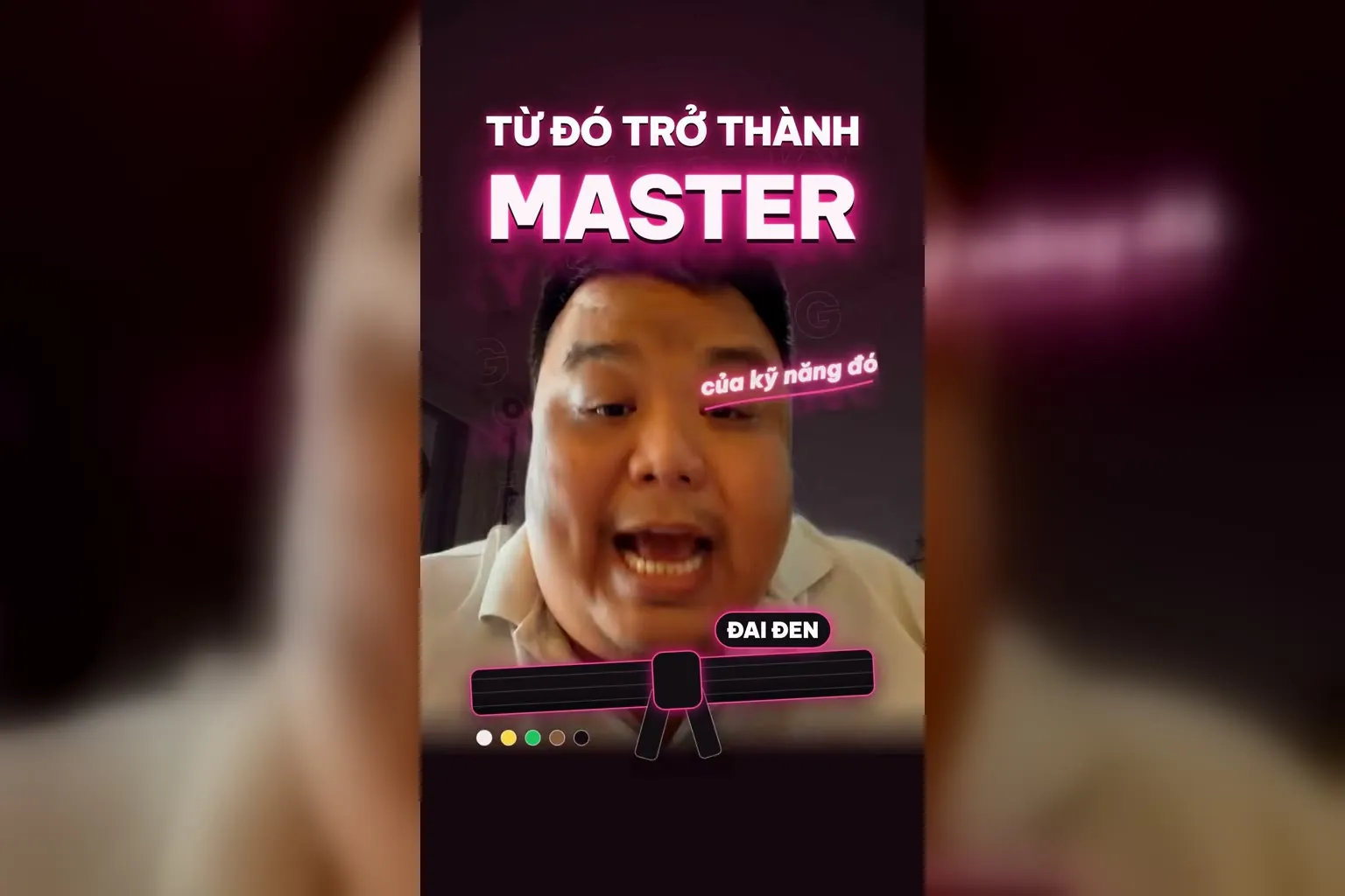 Từ đó trở thành master của kỹ năng nói trước camera