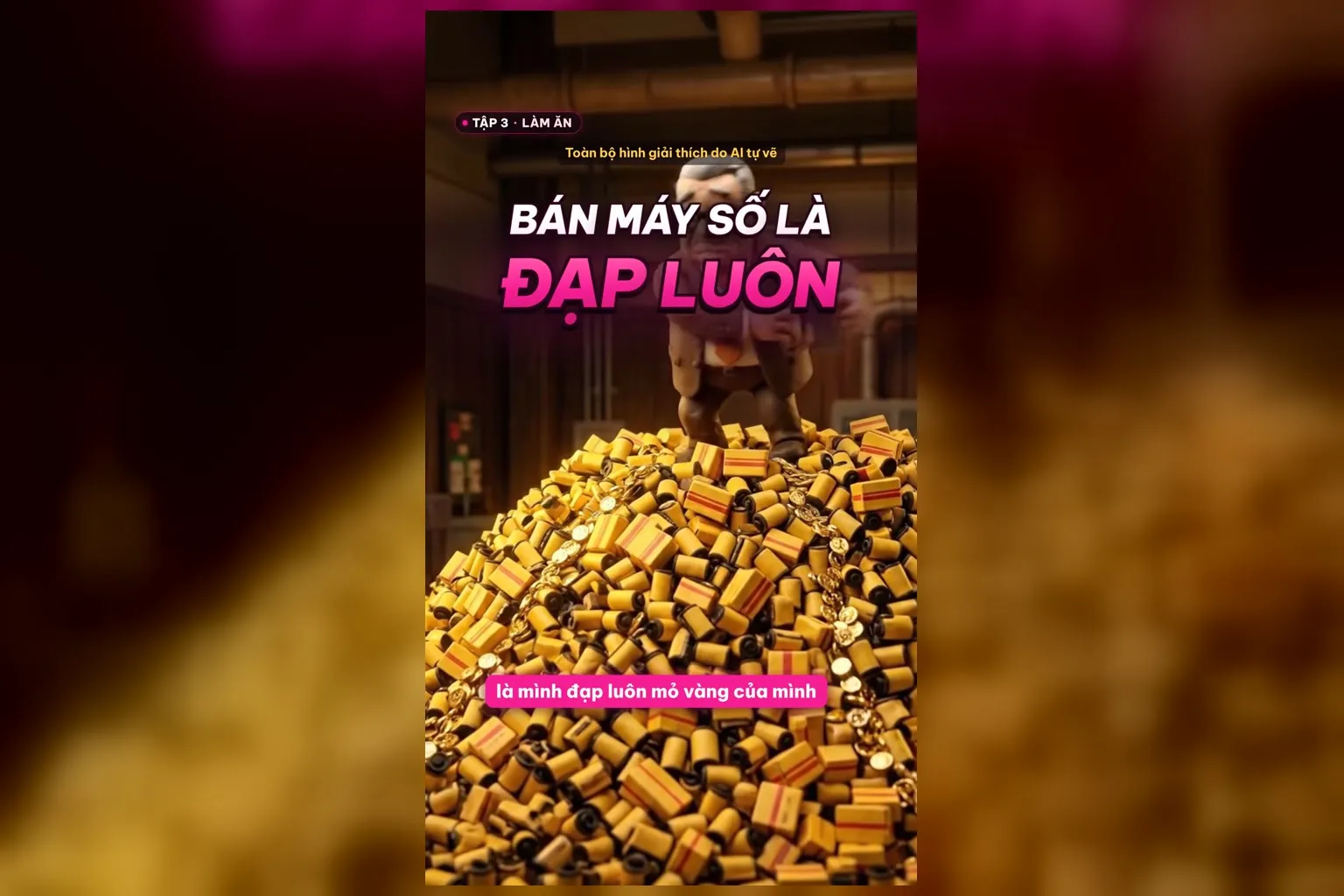 Bán máy số là tự đạp luôn mỏ vàng của chính mình