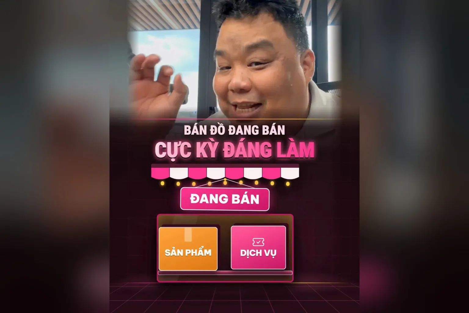 Bán đồ đang bán thì xây kênh rất đáng làm