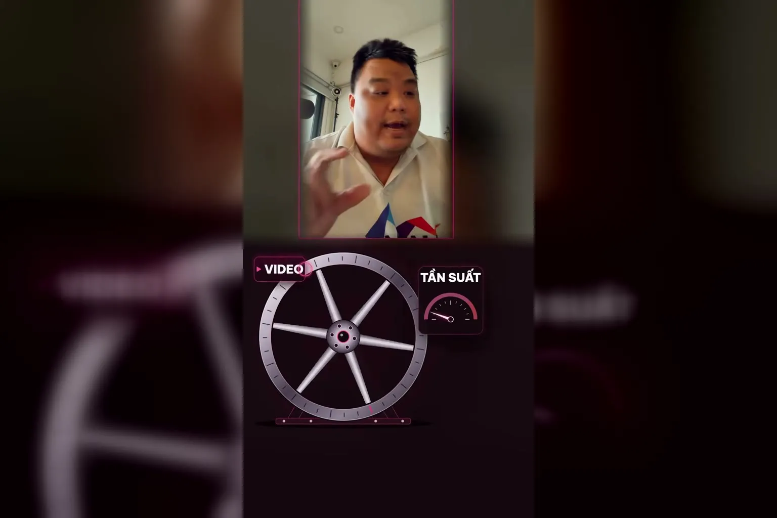 Bánh xe tần suất quay video càng lúc càng nhanh