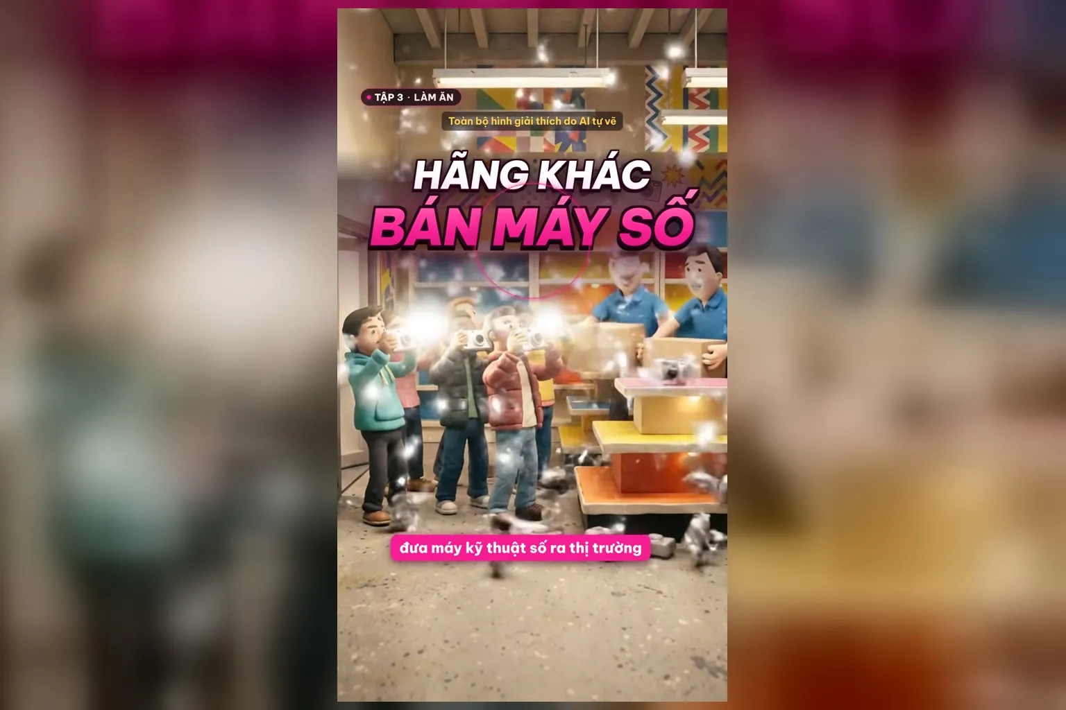 Hãng khác bán máy ảnh số ra thị trường