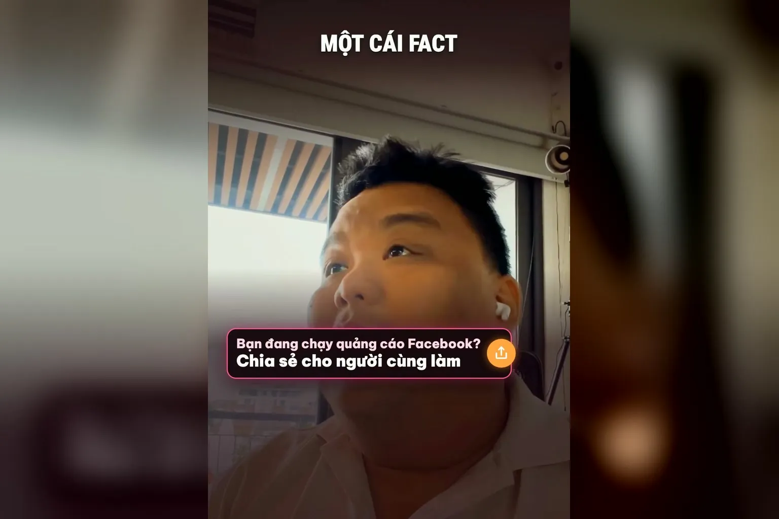 Hùng chia sẻ một fact thú vị về TikTok và Facebook