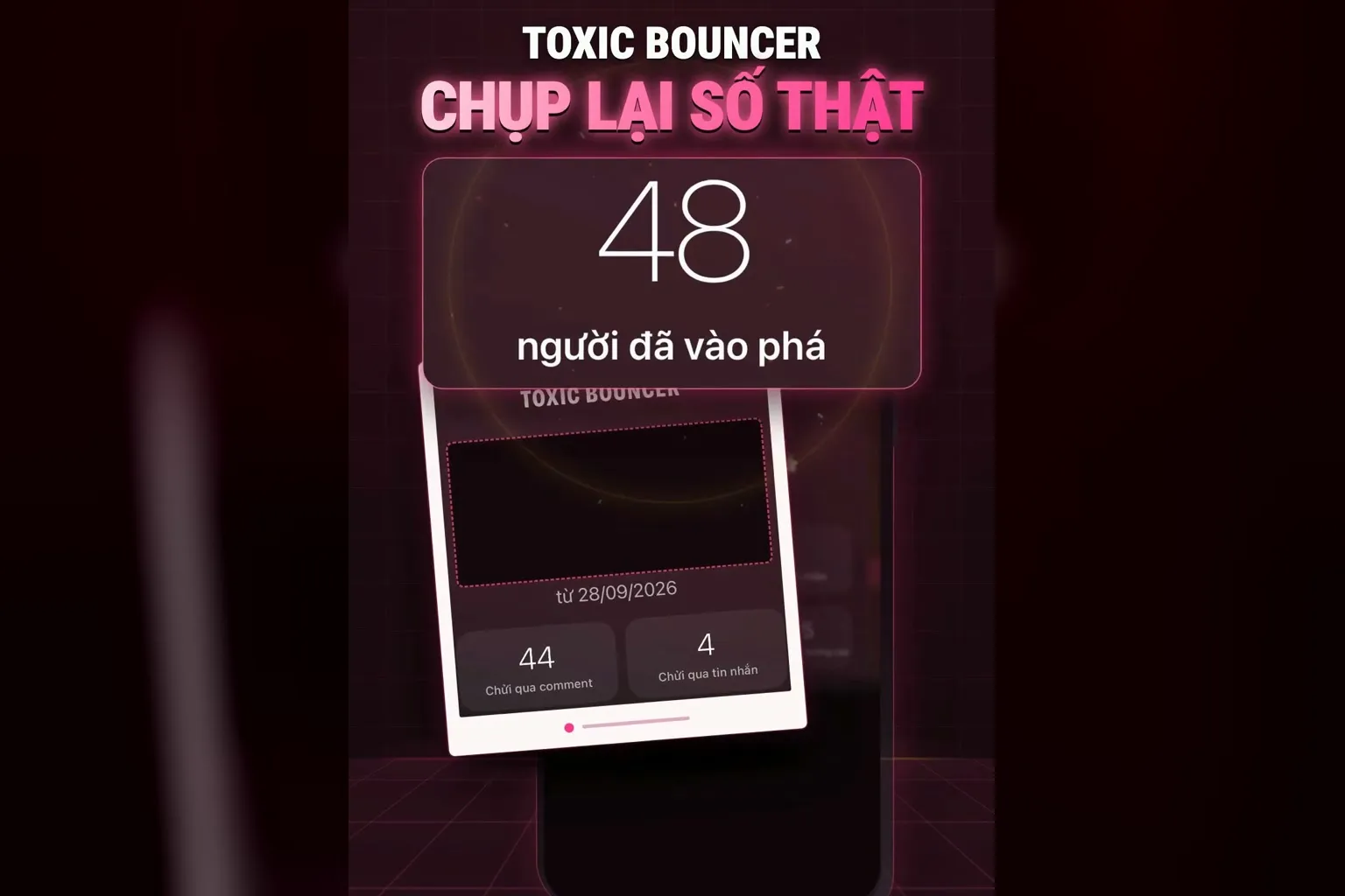 Toxic Bouncer chụp lại số thật 48 người đã vào phá
