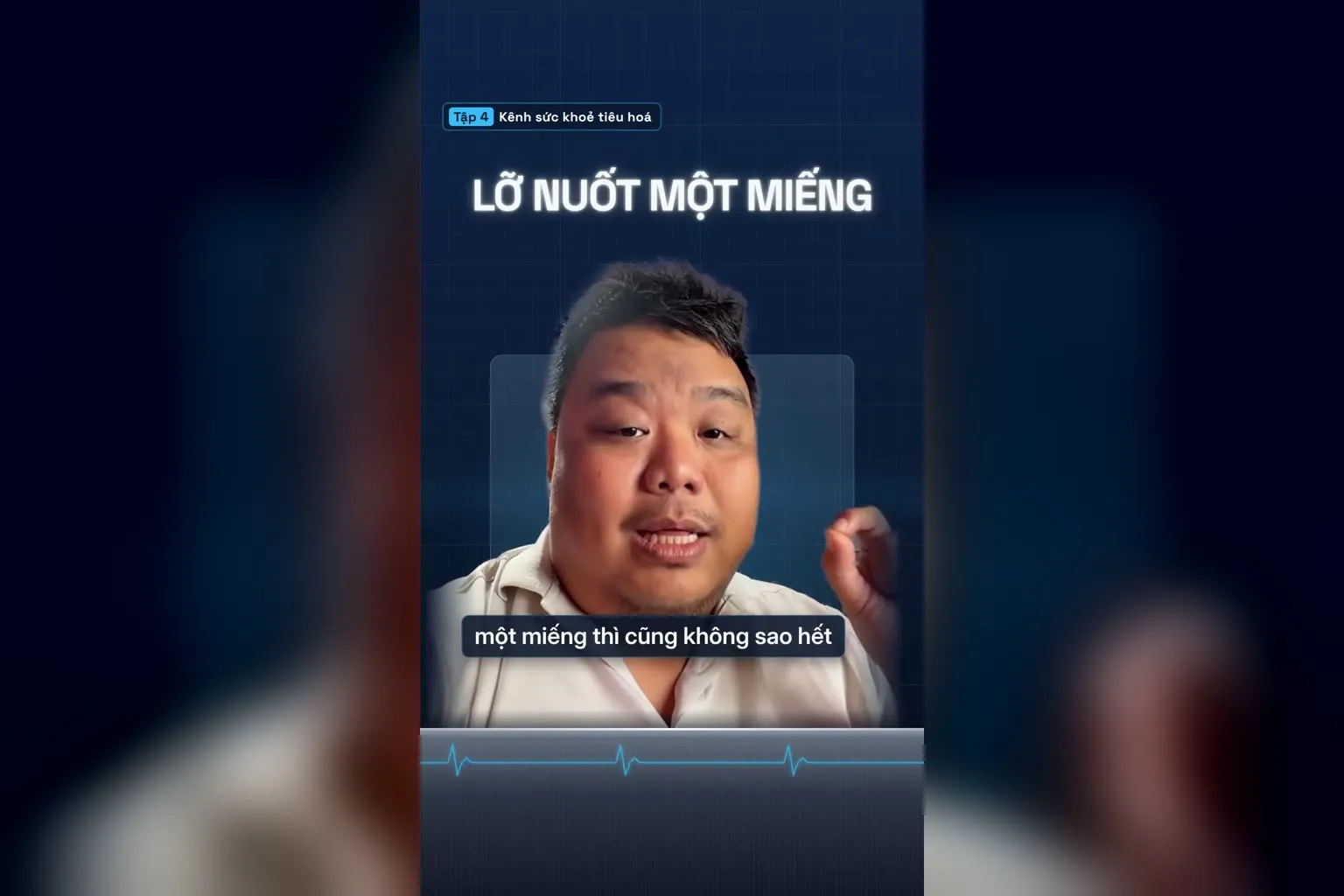 Lỡ nuốt một miếng kẹo cao su thì không sao